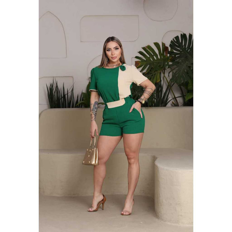 Conjunto Feminino Tricô Duna Elegante