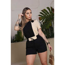 Conjunto Feminino Tricô Duna Elegante