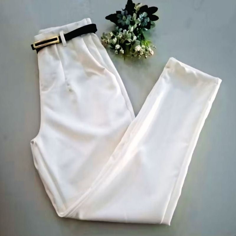 CALÇA ALFAIATARIA ACOMPANHA CINTO