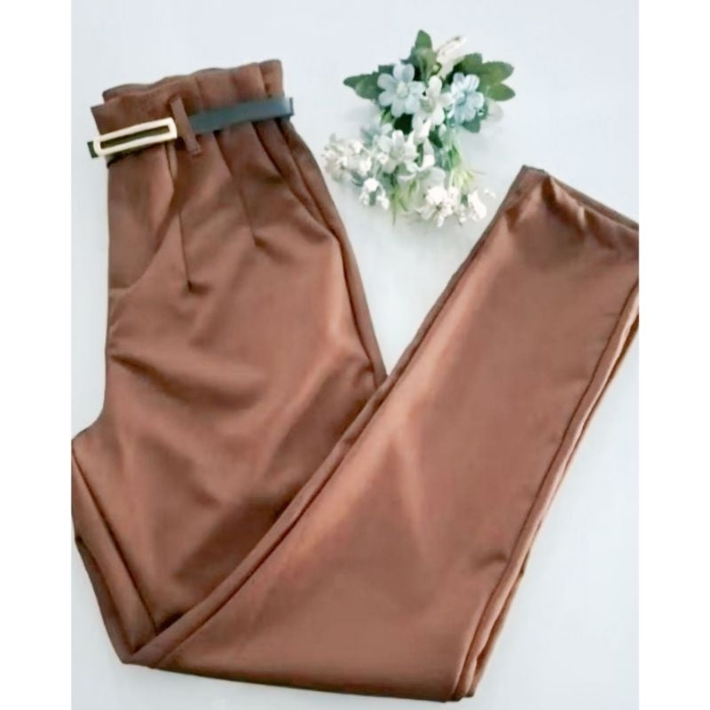 CALÇA ALFAIATARIA ACOMPANHA CINTO