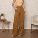 Calça Social Premium Pantalona com cinto