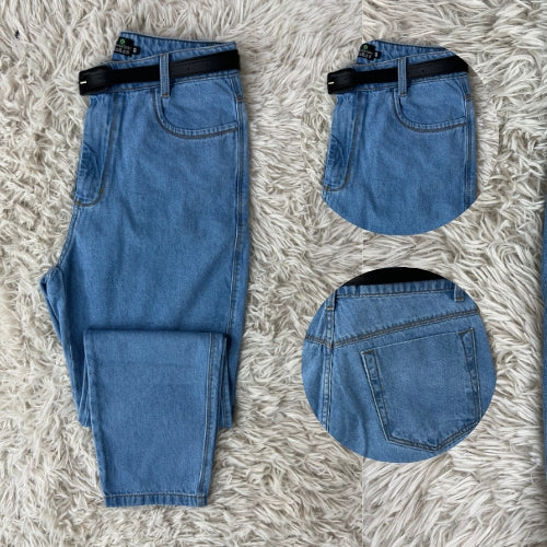 Calça Jeans Mom Algodão Premium