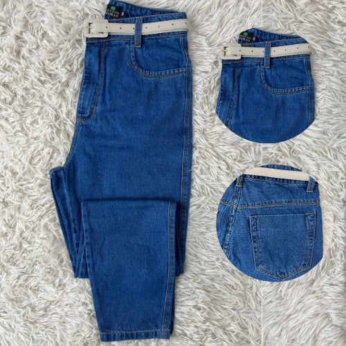 Calça Jeans Mom Algodão Premium