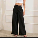 Calça Social Premium Pantalona com cinto